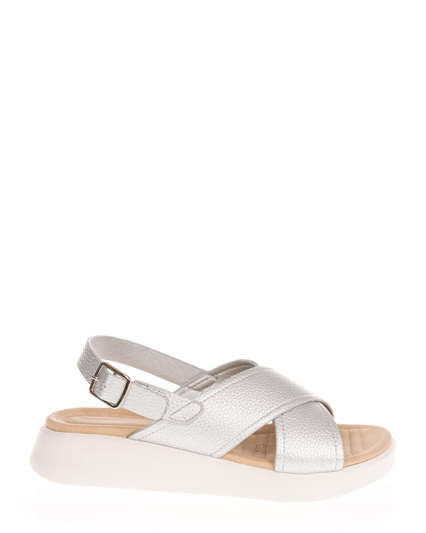 Los Cabos Bogota Silver Sandal