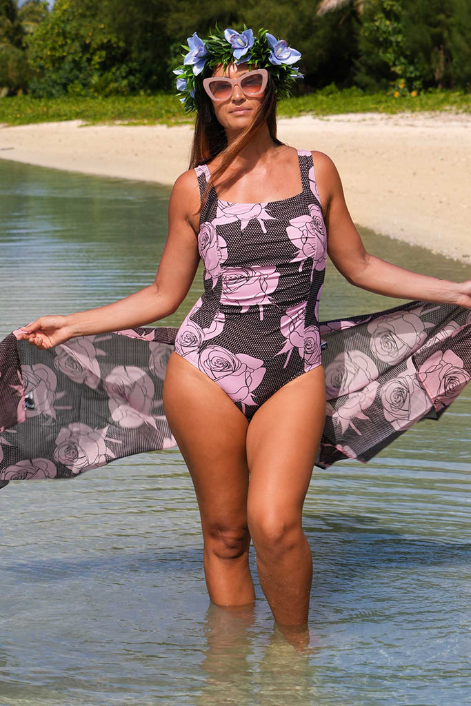 Annah Stretton Cotton Wrap Mavis Rose