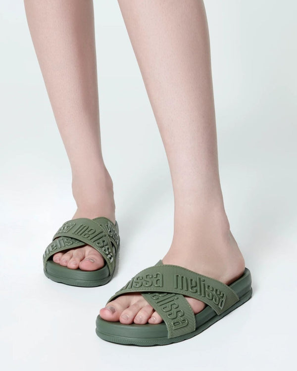 Melissa 36118 Cozy Slide M Lover II Verde