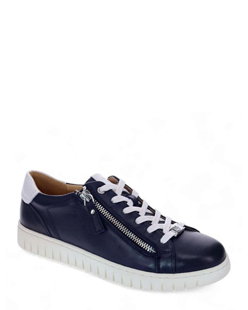 Mia Vita Luna Royal Blue Leather Sneaker