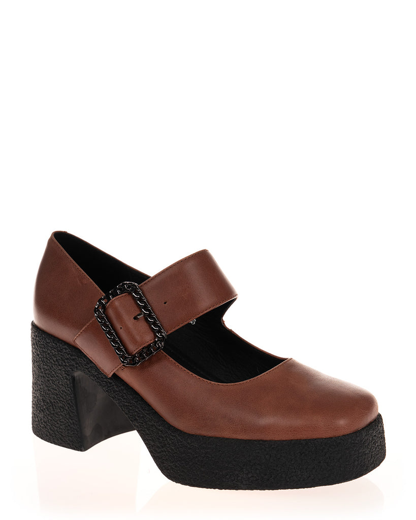 Minx Minnie Brick Wax Leather