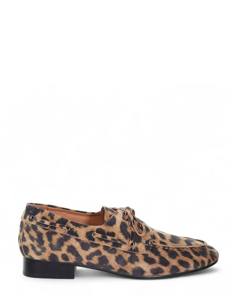 Minx Popeye Leopard Boat Shoe