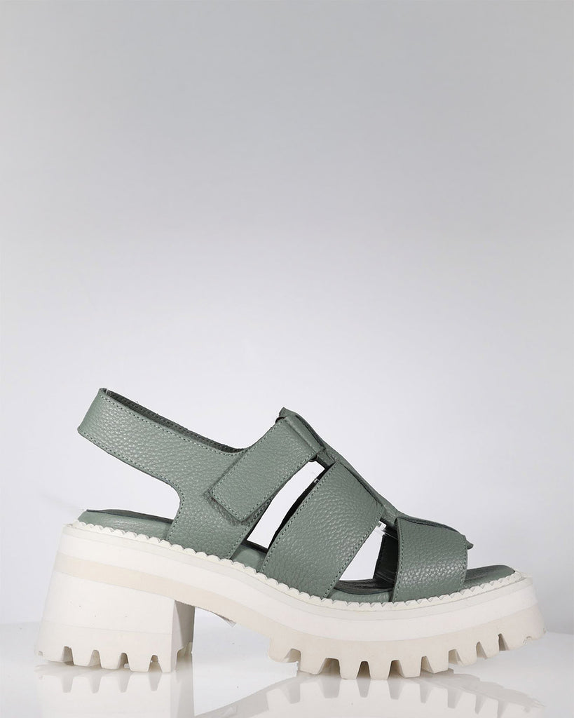 Minx Sire Sage Milled Leather Chunky Summer Shoe