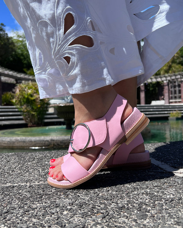 Minx Willa Pastel Pink Wellness Range Sandal