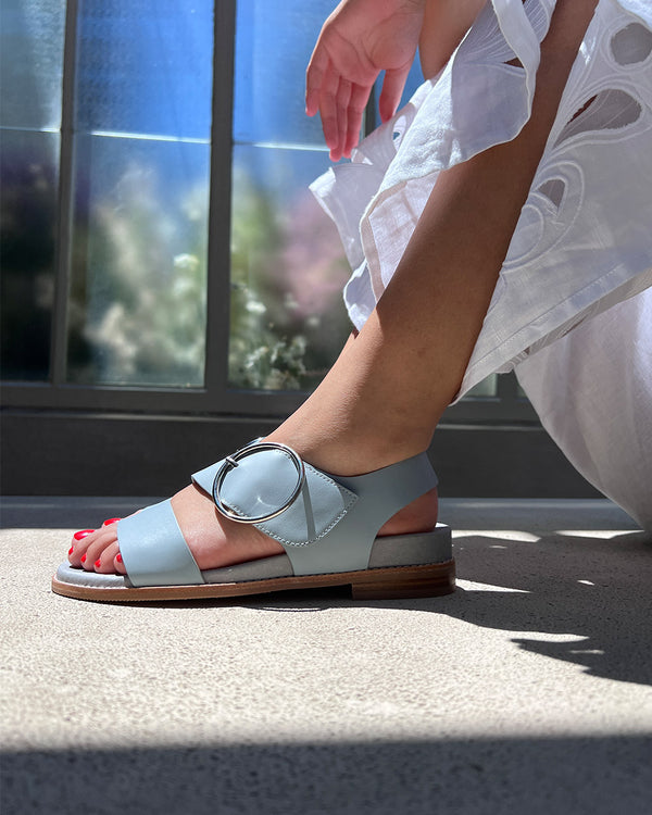 Minx Willa Steel Blue Wellness Range Sandal