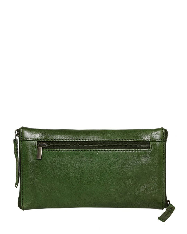 Modapelle 5977 Grass Green Leather Double Optical/Phone Case