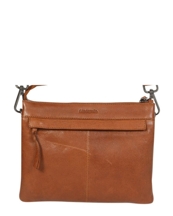 Modapelle 7698 Tan Leather Shoulder/Crossbody Bag