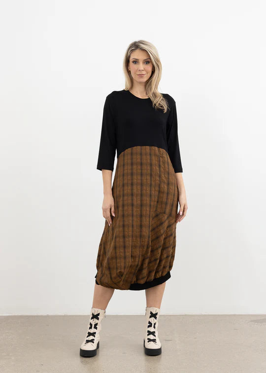 X LAB Overcast Dress Tan