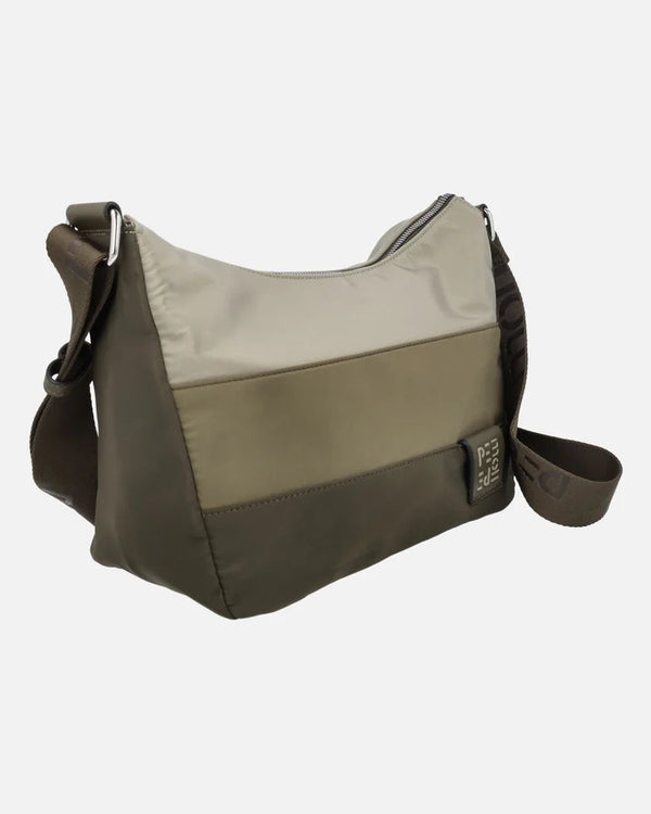 Pepe Moll Edurne Tri Lodo Green Vegan Crossbody/shoulder Bag