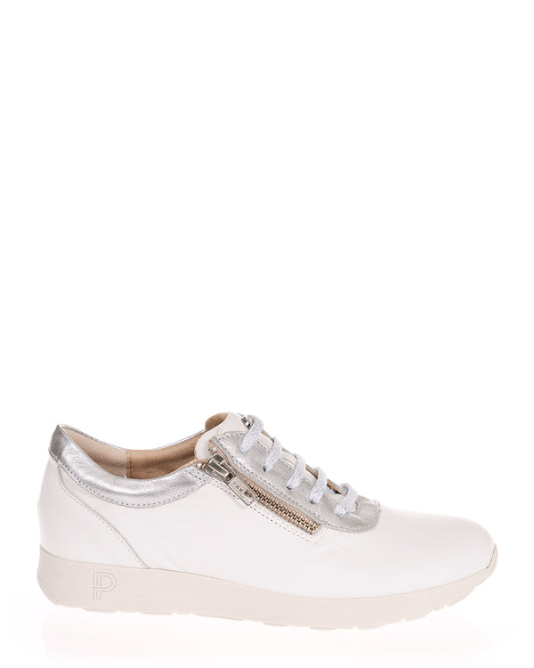 Pitillos 10424 White Leather Sneaker