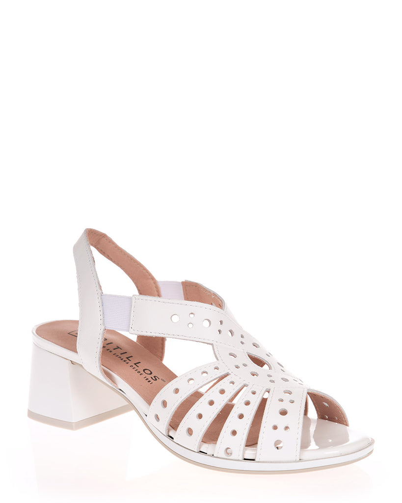 Pitillos 10531 White Leather Shoe