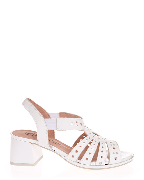 Pitillos 10531 White Leather Shoe