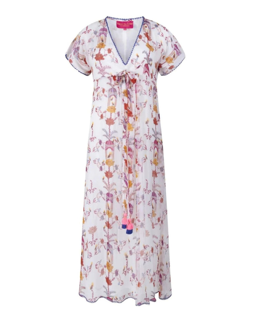 Place du Soleil Birdhouse Dress Chiffon