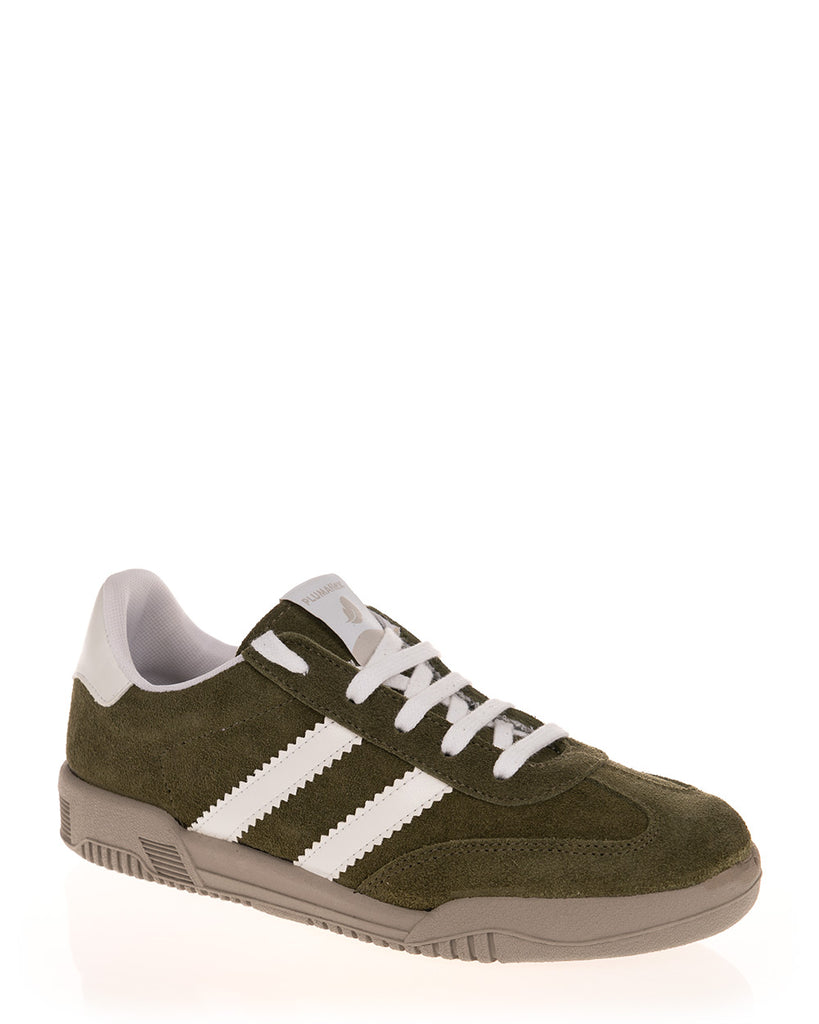 Plumaflex 35010 Green Khaky Low Line Sneaker