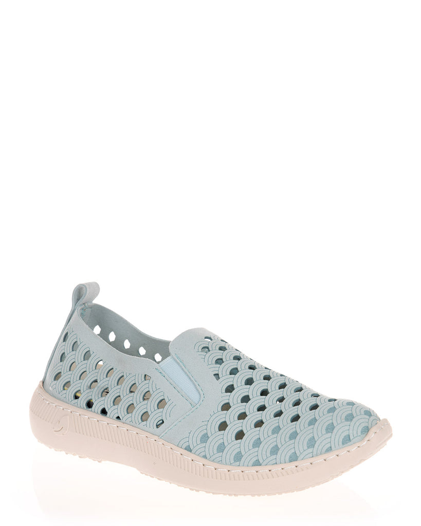 Plumaflex A03707 Celeste Blue Slip On Casual