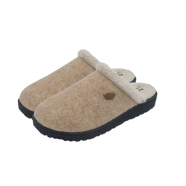Plumaflex R8000 Beige Slip On Slippers