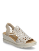 Rieker 67465/62 Wembley Beige Wedge Sandal