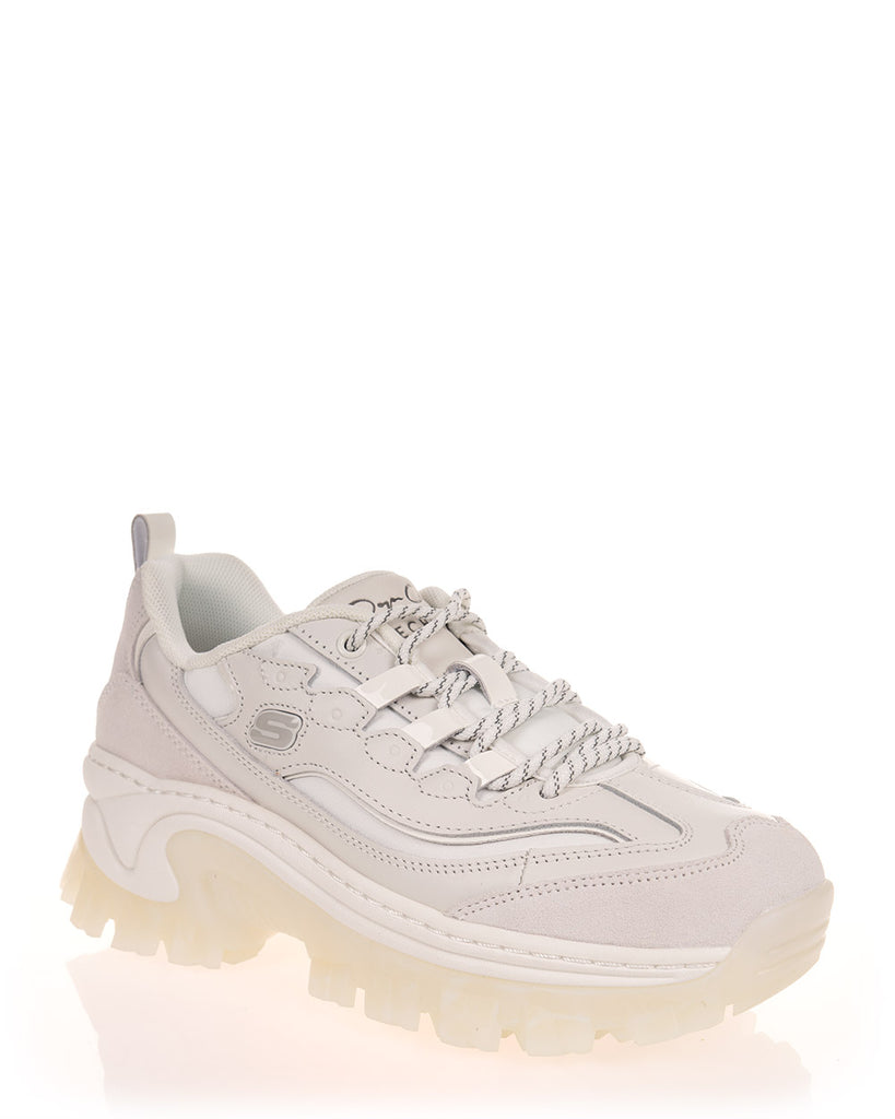 Skechers Doja Lite Premium White Cat Sneaker
