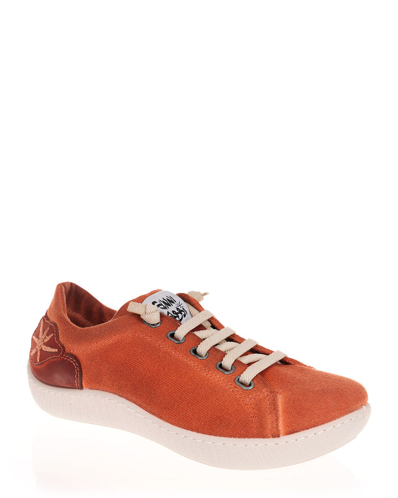 Sunni Sabbi Oshima Teja Casual Shoe Terracota Orange Sneaker