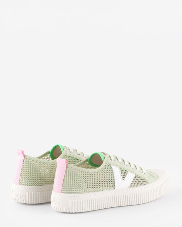 Victoria 176102 Re Edition Mesh Basketball Sneaker  Wasabi