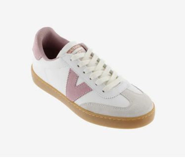 Victoria 1 126206 Rosa Leather & Textile Sneaker