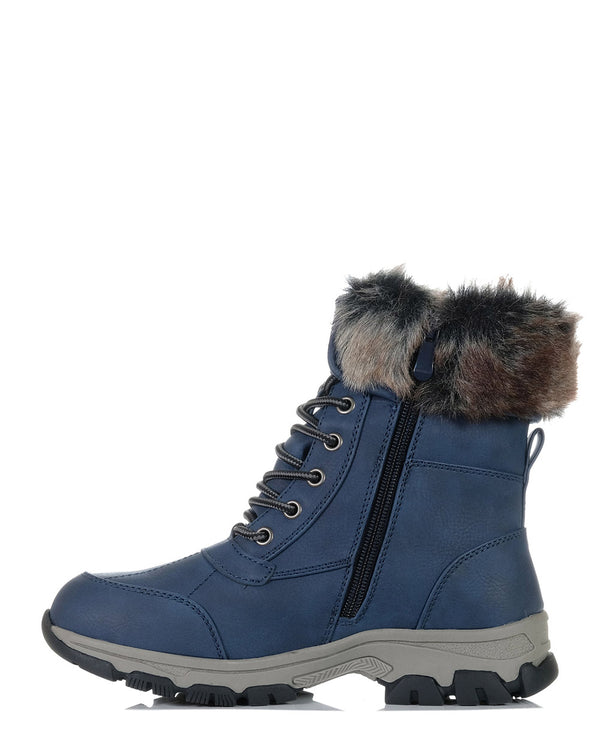 Westland Chambery 04 Blue Combine Water Proof Ankle Boot