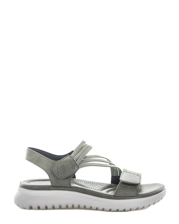 Wilde  Sannah Khaki Wedge Sandal