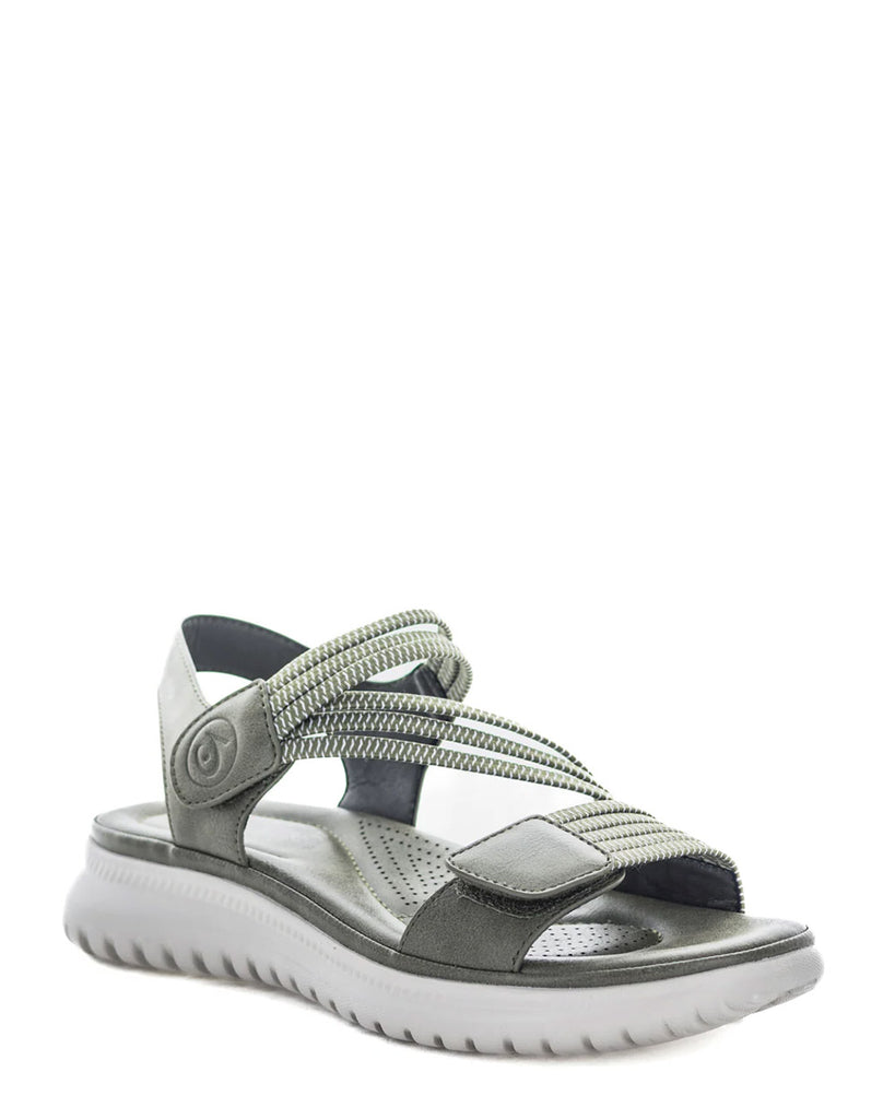 Wilde  Sannah Khaki Wedge Sandal
