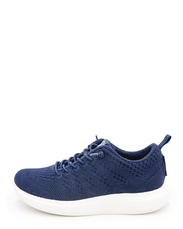 WoollooMooLoo Coogee Navy Merino Sneaker