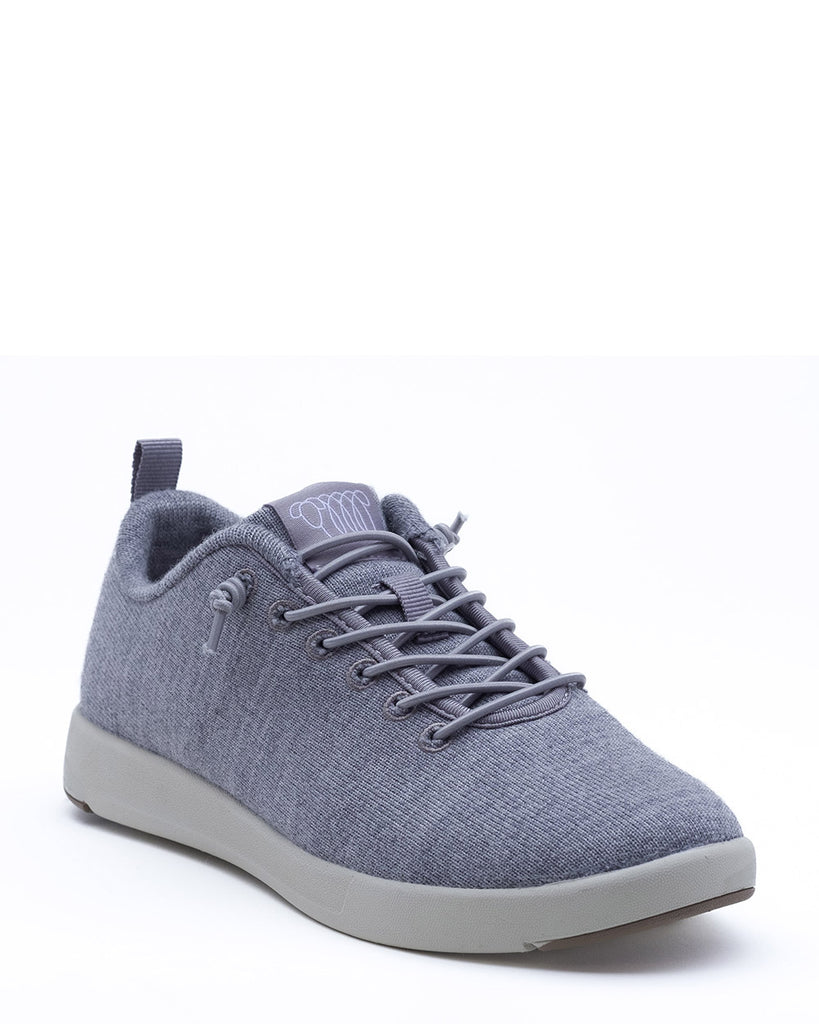 WooLLooMooLoo Lambton Grey Merino Knit Sneaker
