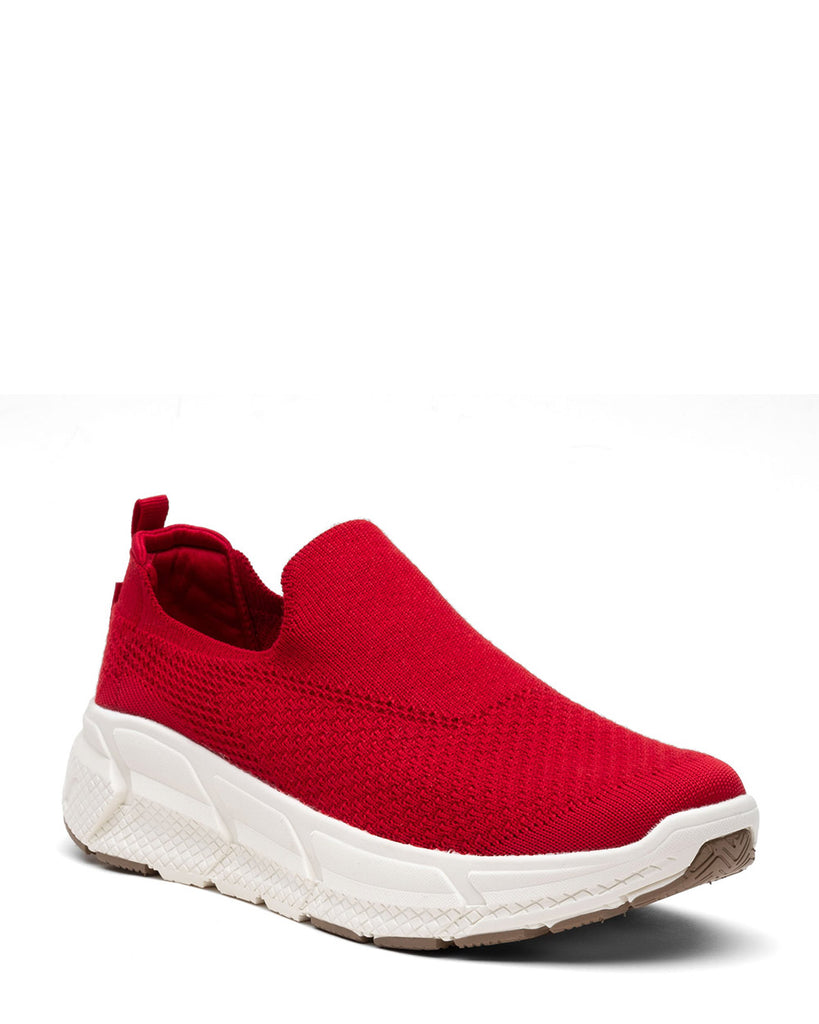 WooLLooMooLoo Woolf Red Casual Slip On Sneaker