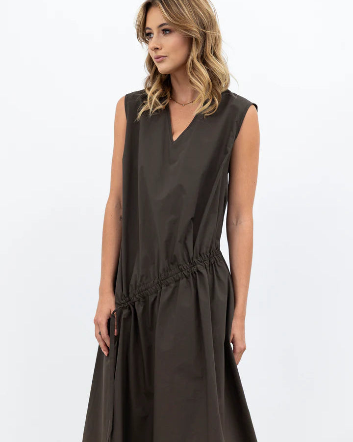 X.LAB Cinematic Dress Olive