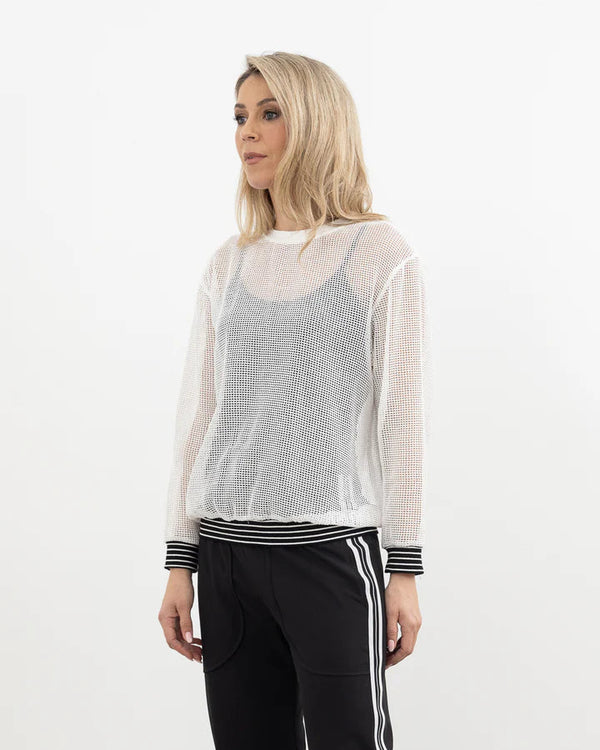 X.LAB Stormy Chic Top White