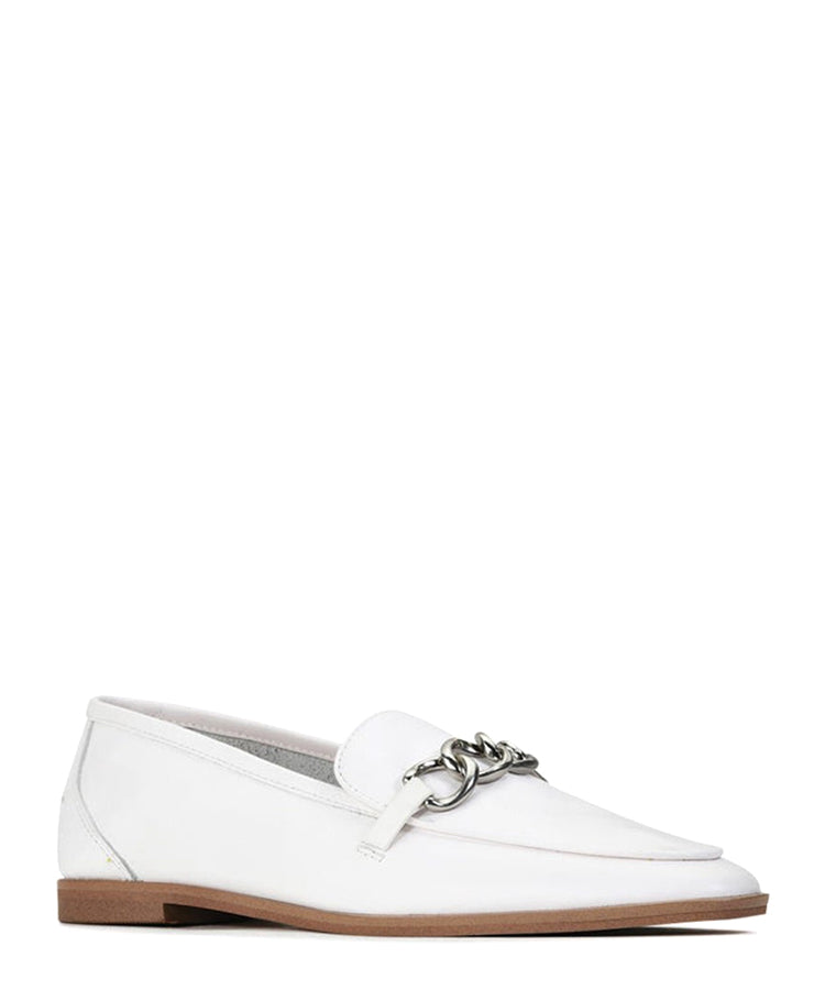 EOS Sense White Leather Summer Loafer