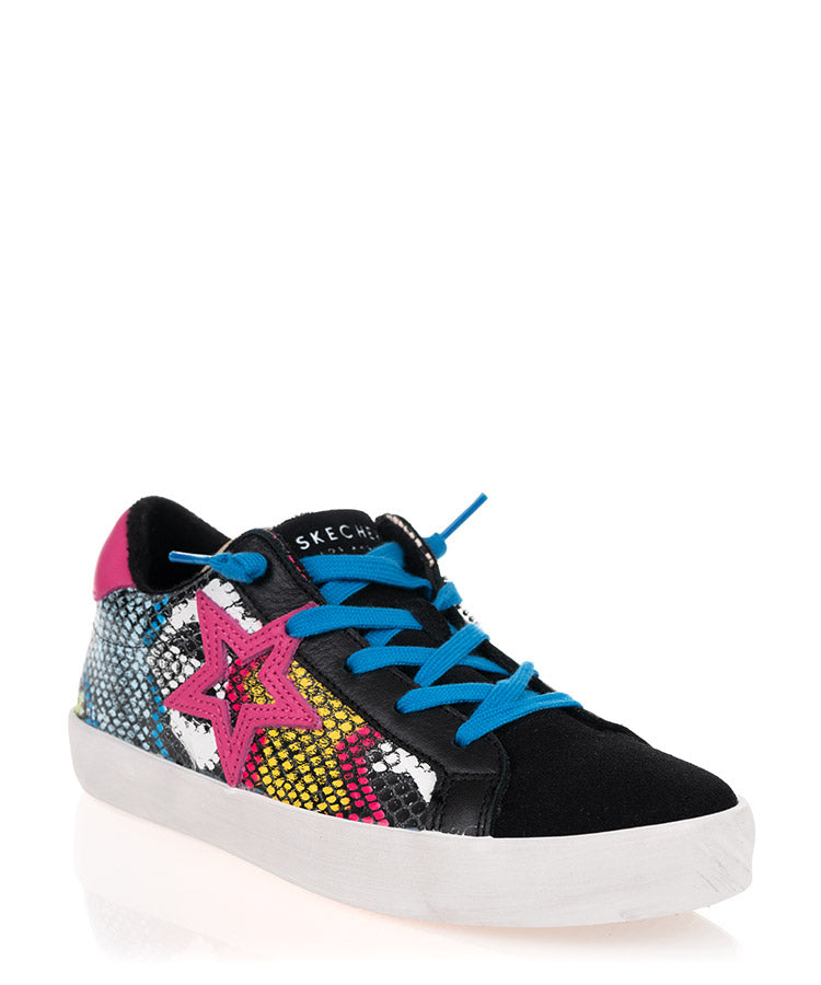Diamond Starz Black Multi Coloured Sneaker