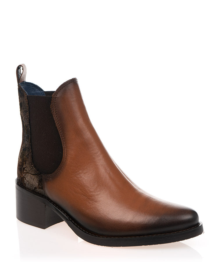 Pinto Di Blu 79260-29 Cognac Leather Ankle Boot
