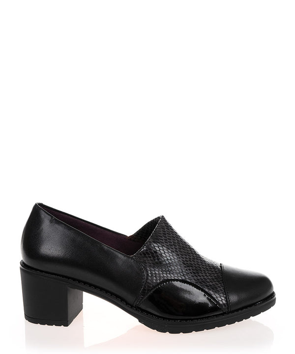 Pitillos 1633 Black Leather Shoe